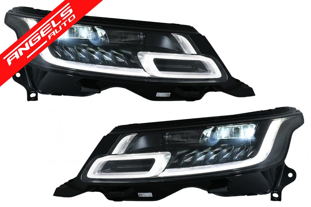 Faruri LED compatibile cu Rover Range Sport L494 (2013-2017) Conversie la 2018+ - imagine 5