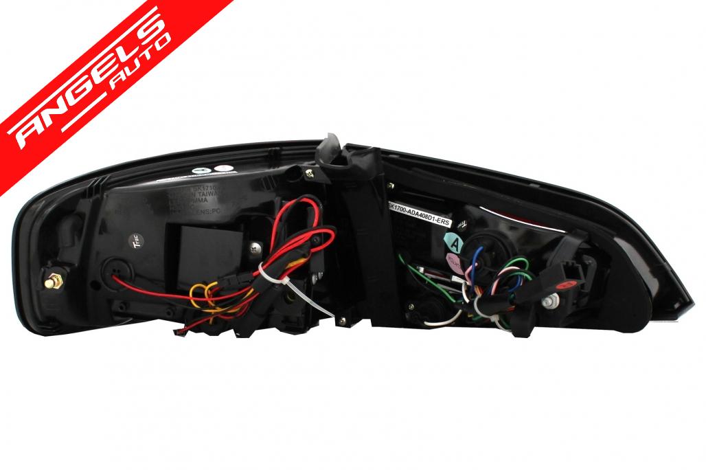 Stopuri compatibile cu Audi A4 B8 Sedan Limousine (2008-2011) Rosu Fumuriu LED - imagine 6