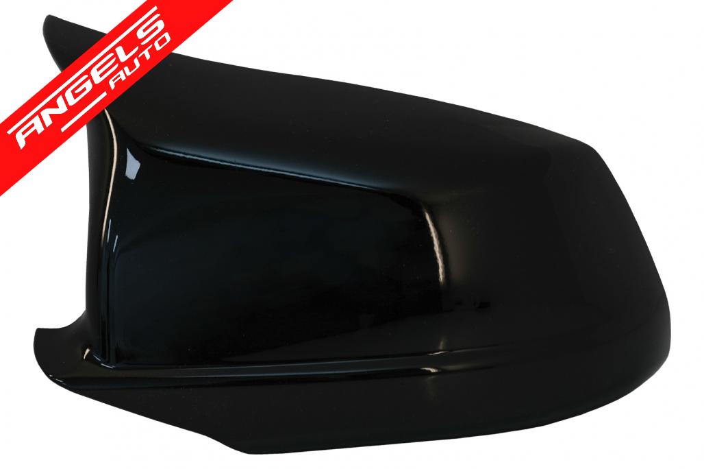 Capace oglinzi compatibile cu BMW Seria 5 F10 F11 F18 NonLCI Negru Lucios M Design - imagine 4