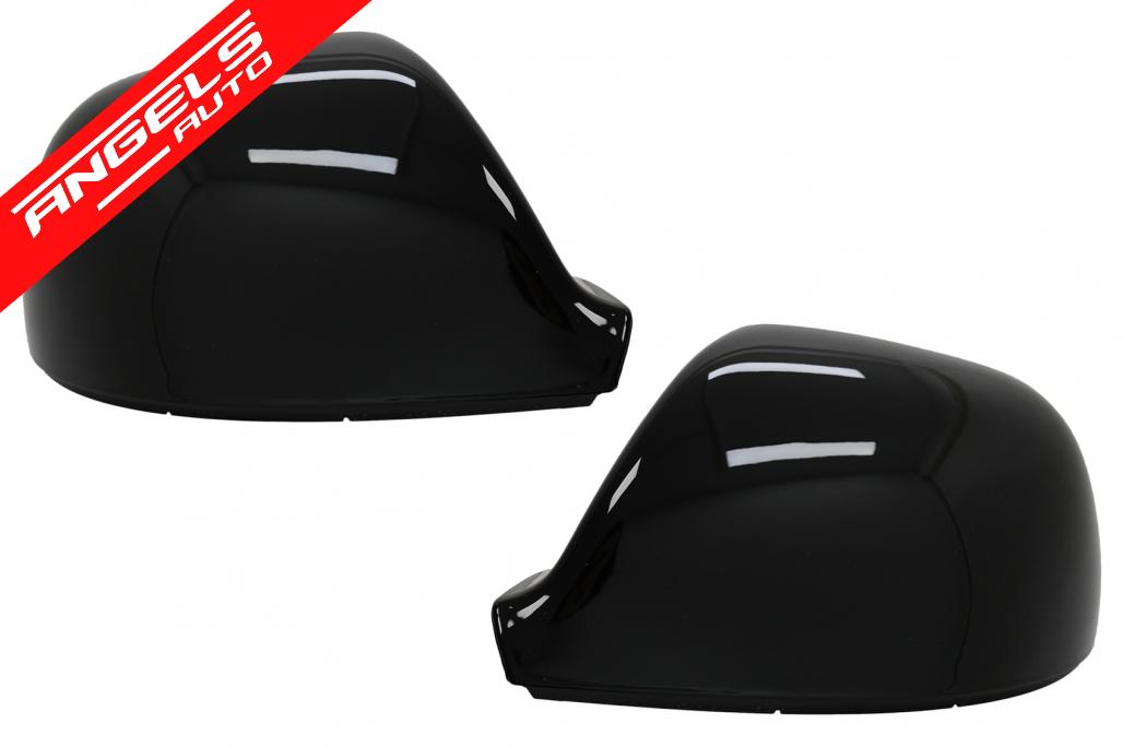 Capace Oglinzi compatibile cu VW Amarok Transporter T5, T6 Negru Lucios