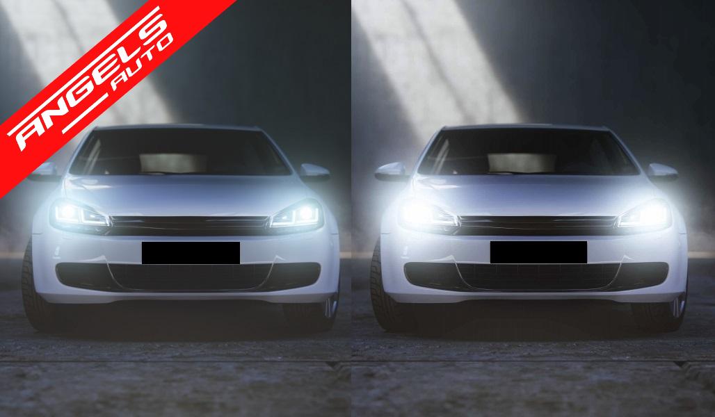 Faruri Osram LED compatibile cu VW Golf 6 (2008-2012) Negru LEDriving Semnal Dinamic - imagine 9