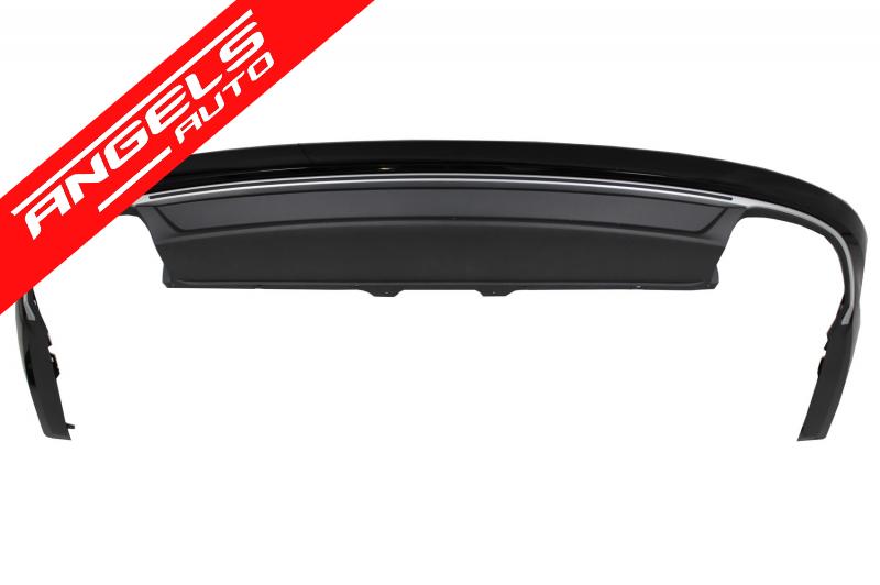 Difuzor bara spate compatibil cu Audi A8 D4 (2015-2017) S8 Design cu Tobe - imagine 3