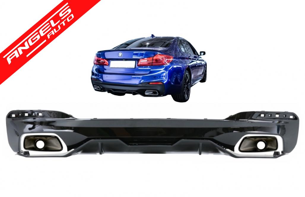Difuzor Bara Spate compatibil cu BMW Seria 5 G30 G31 (2017+) 540 M Performance Look