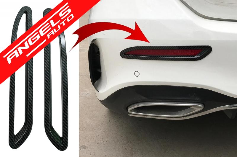 Ornamente Rama Bara compatibile cu Mercedes A-Class W177 AMG Line (2018-Up) Carbon - imagine 2