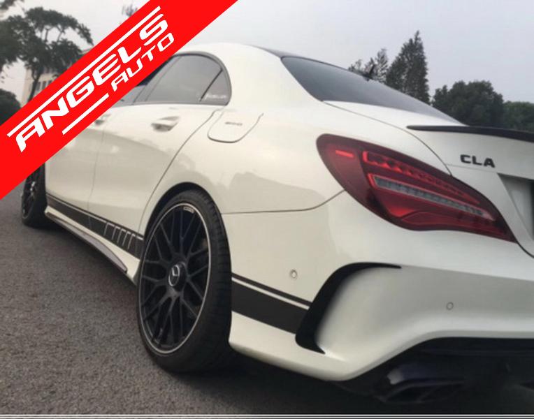 Extensii Bara Spate compatibile cu Mercedes CLA W117 C117 X117 (13-18) CLA45 Design - imagine 5