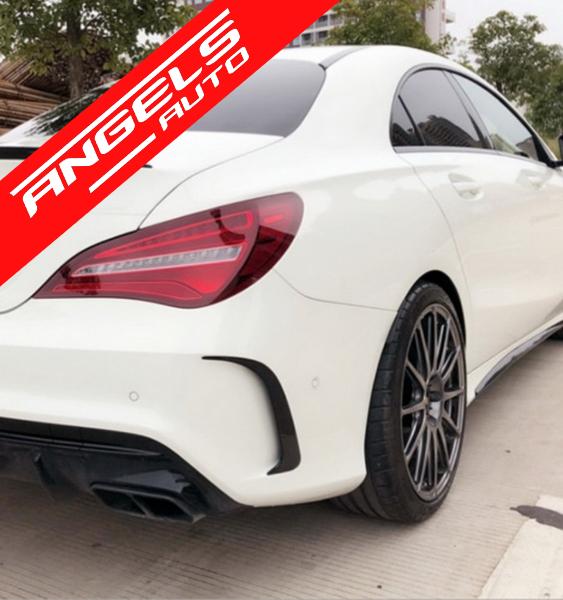Extensii Bara Spate compatibile cu Mercedes CLA W117 C117 X117 (13-18) CLA45 Design - imagine 7