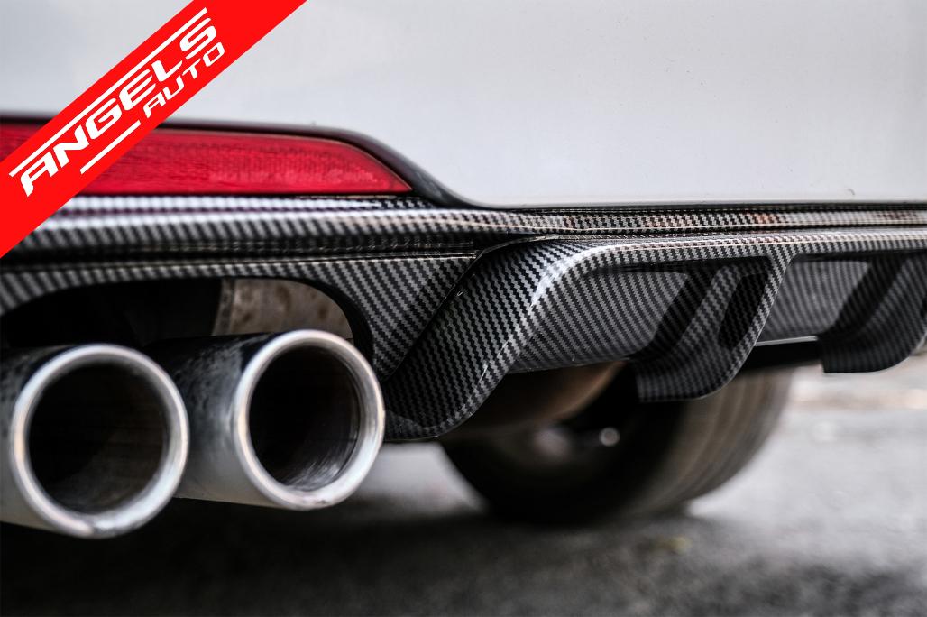 Difuzor Bara Spate compatibil cu BMW Seria 3 F30 F31 (2011-up) M Performance - imagine 8