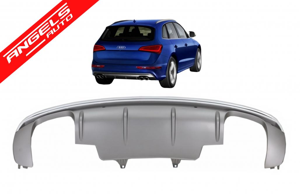 Difuzor Bara Spate compatibil cu Audi Q5 8R (2009-2016) Echipat cu Bara S Line - imagine 7