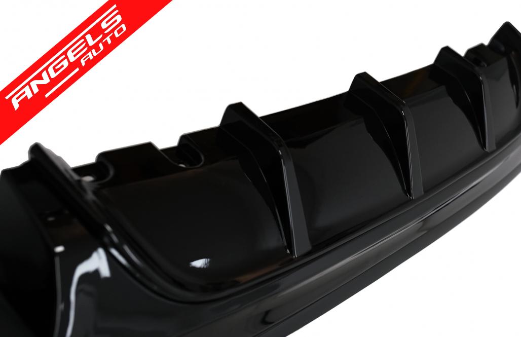 Difuzor Bara Spate dublu compatibil cu BMW Seria 2 F22 F23 2013-up M Performance - imagine 5
