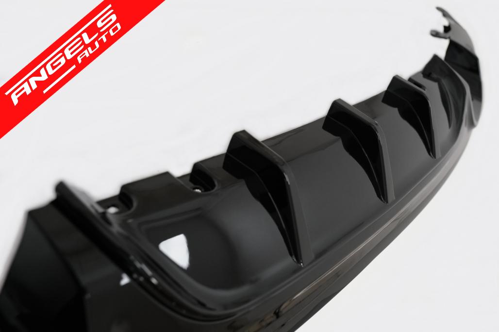 Difuzor Bara Spate dublu compatibil cu BMW Seria 2 F22 F23 2013-up M Performance - imagine 6