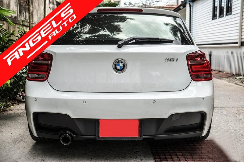 Bara Spate compatibila cu BMW Seria 1 F20 F21 (2011-06.2019) M Tech Design - imagine 6