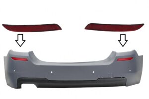 Catadioptrii Bara Spate compatibile cu BMW Seria 5 F10 (2011-up) M-tech Design