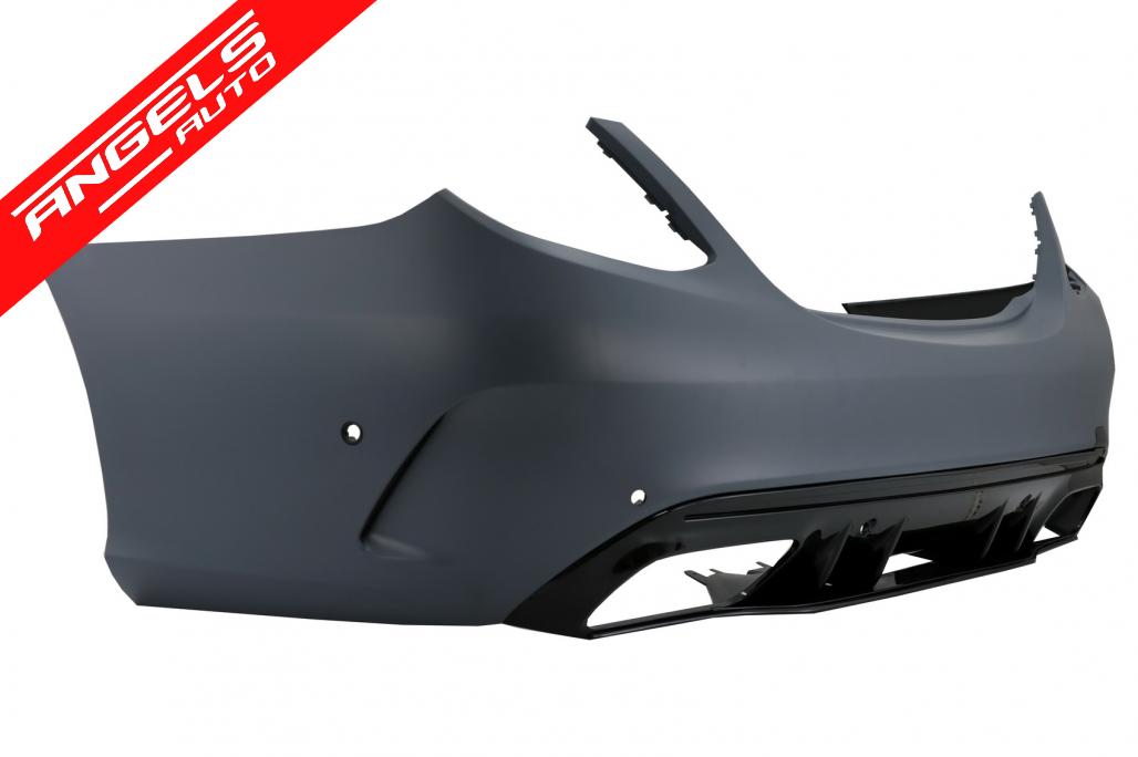 Bara Spate AMG compatibila cu Mercedes C-Class W205 Limousine (2014-2020) C63 Design - imagine 2