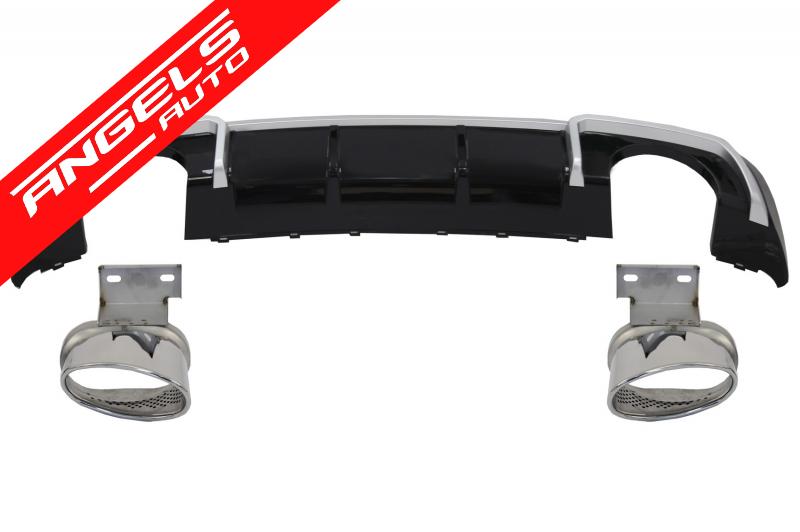 Difuzor Bara Spate compatibil cu Audi A3 8V Sline Facelift (2016-2019) RS3 Design