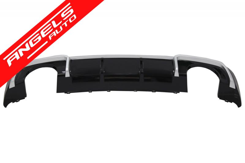 Difuzor Bara Spate compatibil cu Audi A3 8V Sline Facelift (2016-2019) RS3 Design - imagine 4