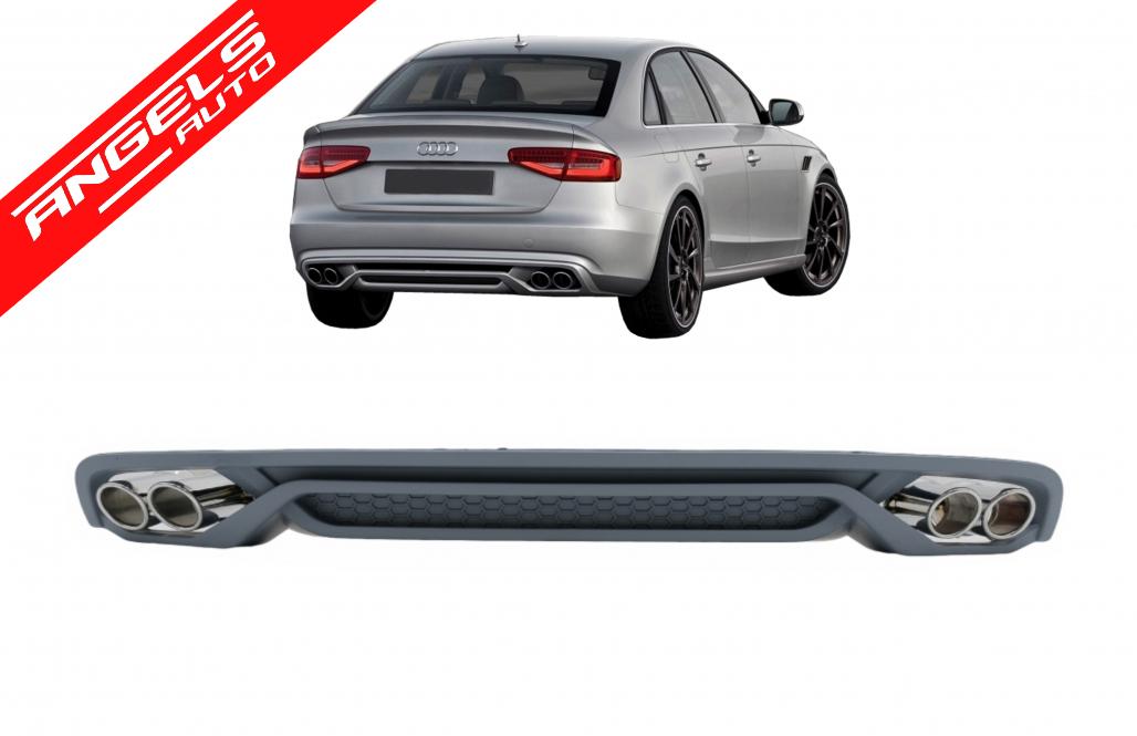 Difuzor Bara Spate compatibil cu Audi A4 B8 Facelift (2012-2015) AB-Design - imagine 8