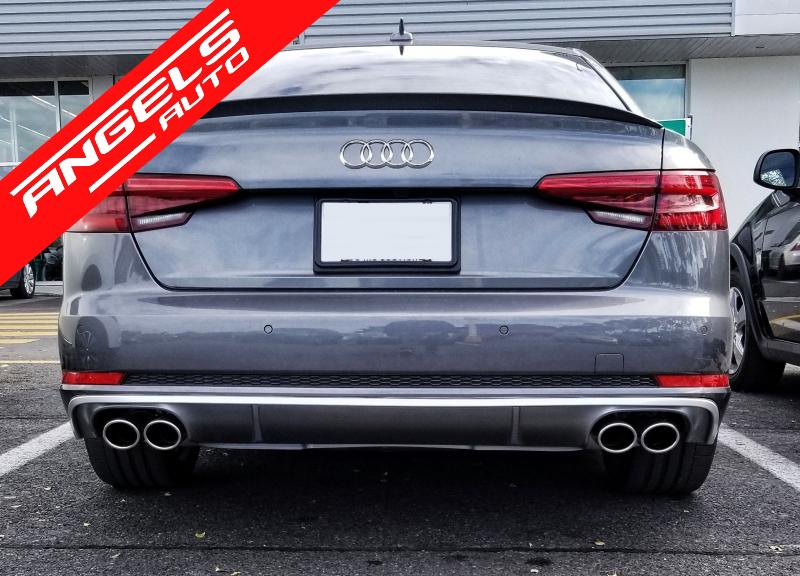 Difuzor Bara Spate compatibil cu Audi A4 B9 8W (2016-2018) S4 Design Bara Standard - imagine 7