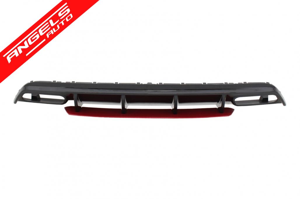 Difuzor Bara Spate compatibil cu Mercedes W176 A-Class (2012-2018) A45 Facelift - imagine 2