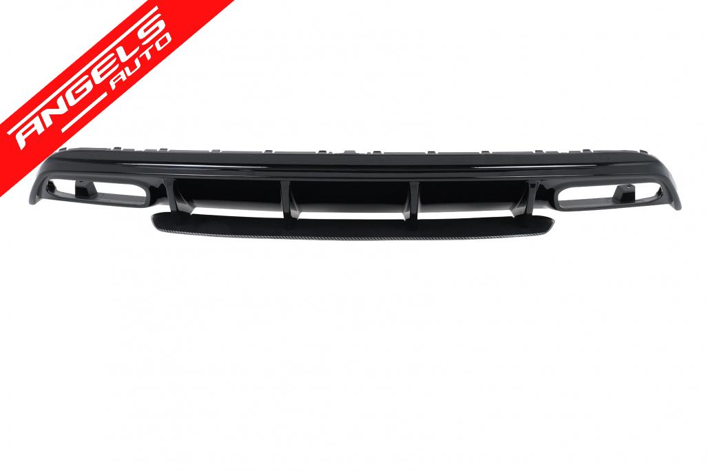 Difuzor Bara Spate compatibil cu Mercedes W176 A-Class (2013-2018) A45 Facelift - imagine 3