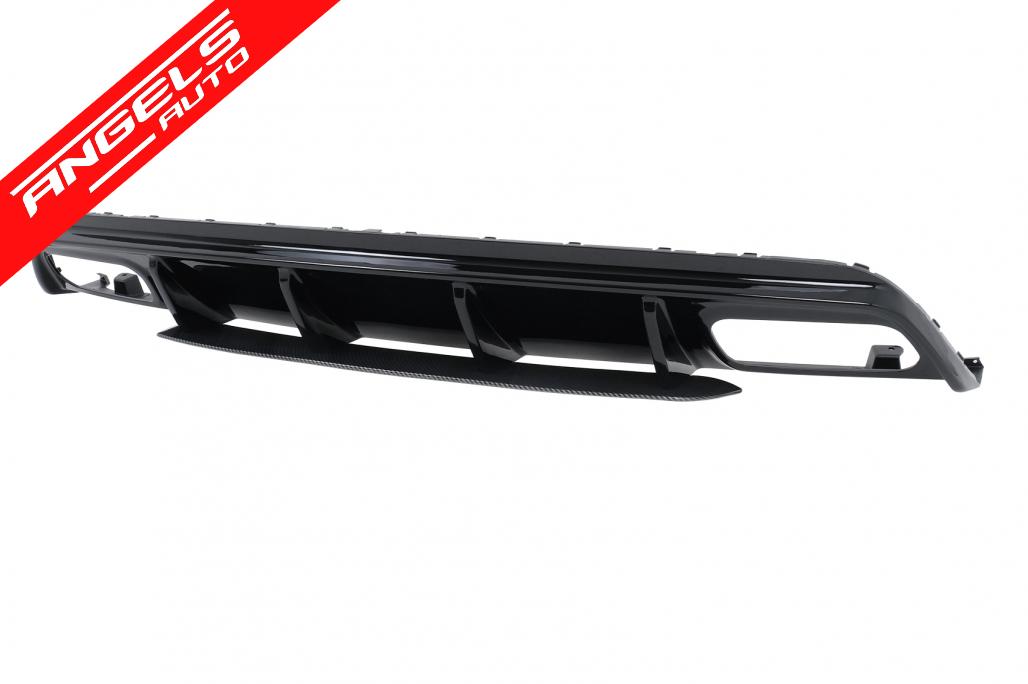 Difuzor Bara Spate compatibil cu Mercedes W176 A-Class (2013-2018) A45 Facelift - imagine 4