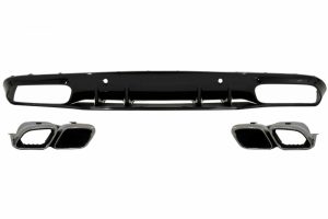 Difuzor compatibil cu Mercedes C-Class C205 Coupe (2014-2019) Facelift C63S AMG