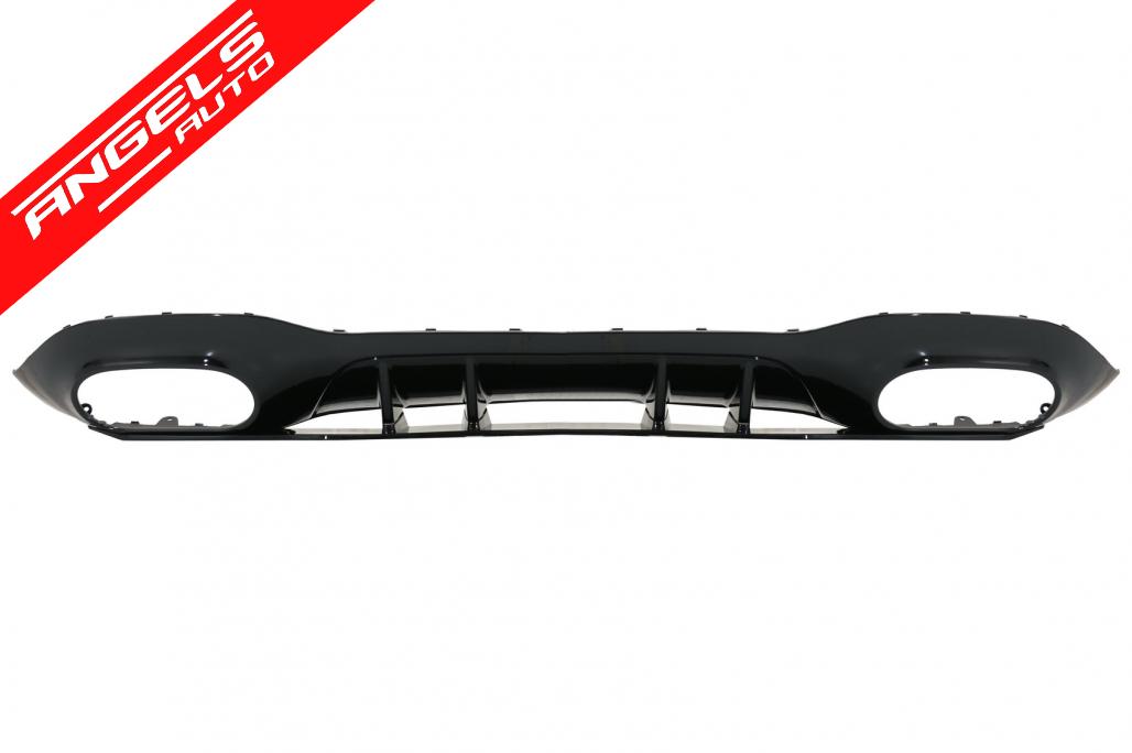 Difuzor Bara Spate compatibil cu Mercedes A-class W177 Hatchback (2018-Up) Crom - imagine 2