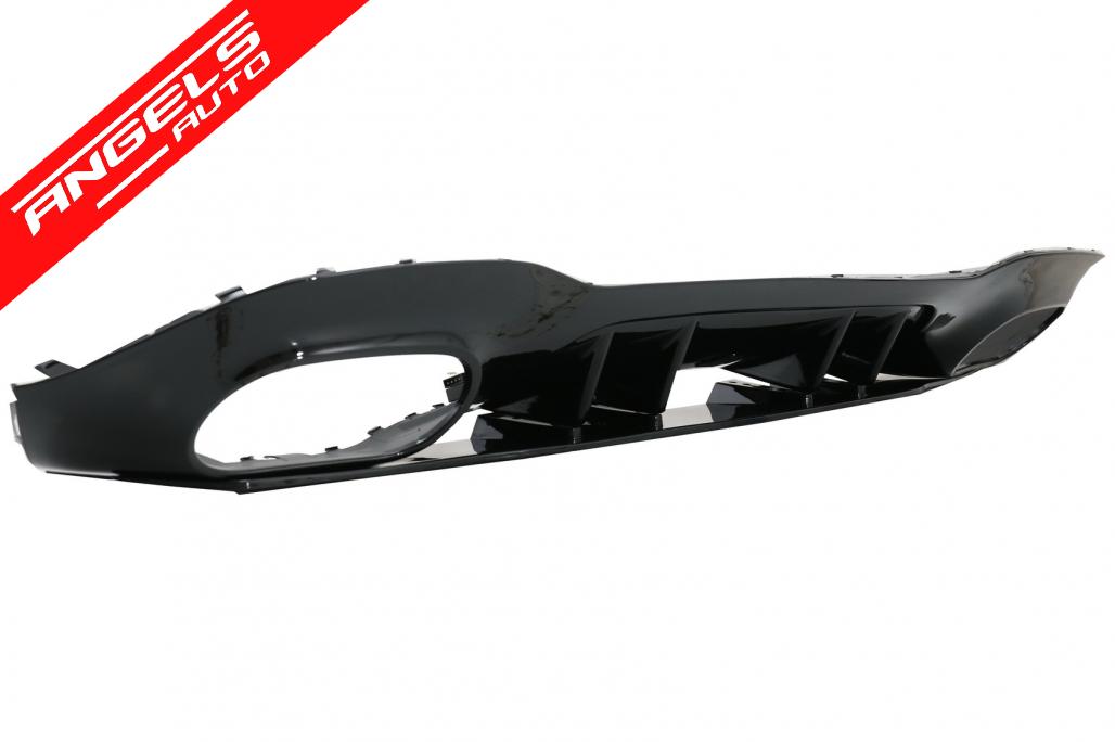 Difuzor Bara Spate compatibil cu Mercedes A-class W177 Hatchback (2018-Up) Crom - imagine 3