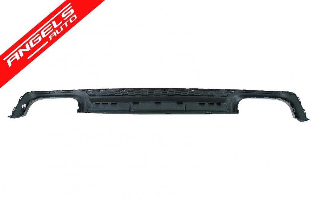 Difuzor Bara Spate cu Tobe compatibil cu Audi A6 C8 4K 2018-up S6 Design Argintiu - imagine 7