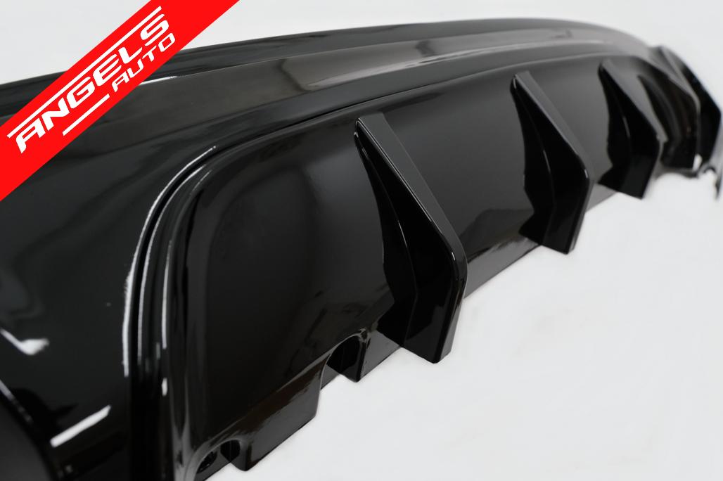 Pachet prelungiri compatibil cu BMW Seria 2 F22 F23 2013-up M Performance Negru Look - imagine 3