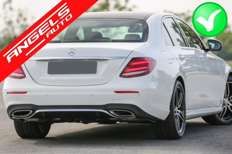 Difuzor Bara Spate compatibil cu Mercedes E-Class W213 2016+ E53 AMG Design Silver - imagine 6