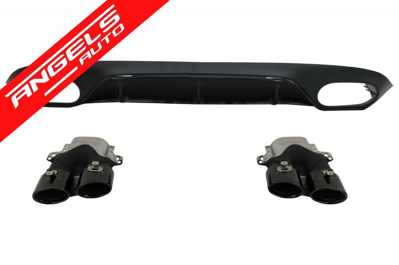 Difuzor Bara Spate compatibil cu Mercedes C238 A238 AMG Sport Line (2016-2019) E53 Night Look