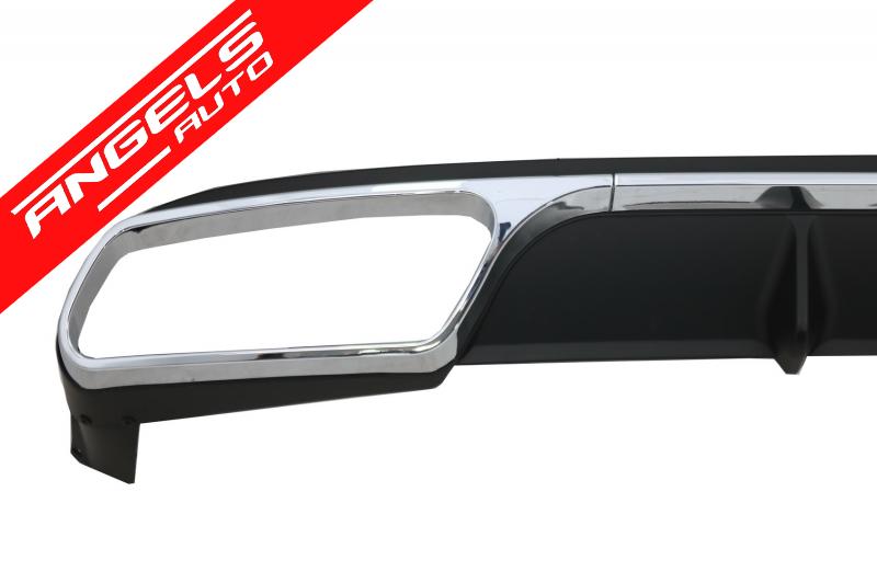 Difuzor Bara Spate compatibil cu Mercedes W212 E-Class Facelift (2013-2016) AMG - imagine 4