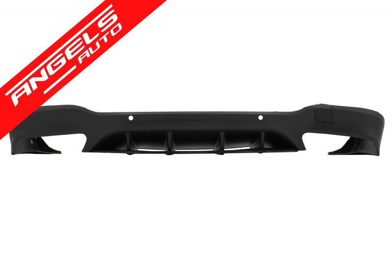 Difuzor Bara Spate compatibil cu Mercedes GLC X253 SUV (2015-Up) GLC63 Tobe Crom - imagine 3