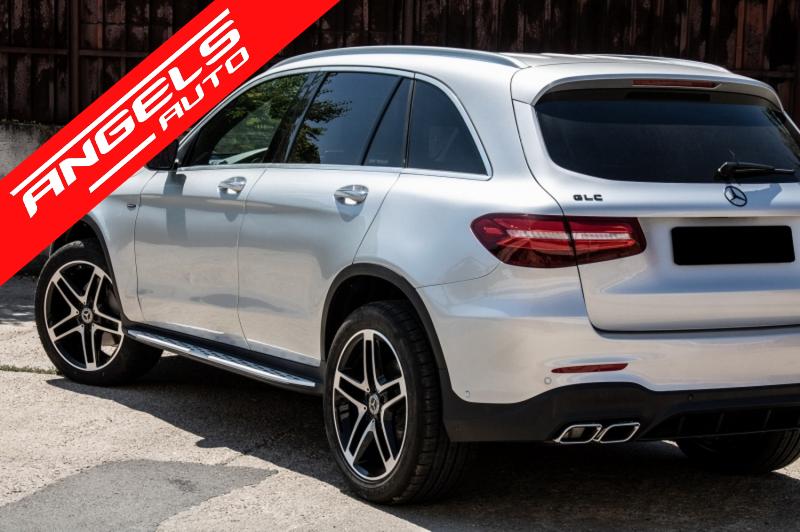 Difuzor Bara Spate compatibil cu Mercedes GLC X253 SUV (2015-Up) GLC63 Tobe Crom - imagine 8