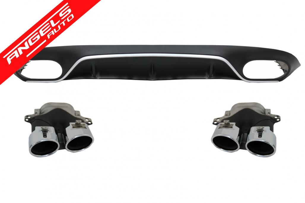 Difuzor compatibil cu Mercedes E-Class C238 A238 AMG Sport Line Coupe Cabrio 2016+
