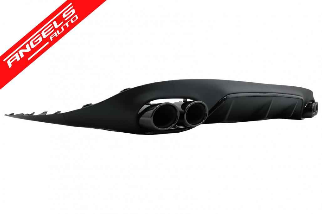 Difuzor Bara Spate compatibil cu Mercedes C238 A238 AMG Sport Line (2016-2019) E53 Night Look - imagine 3