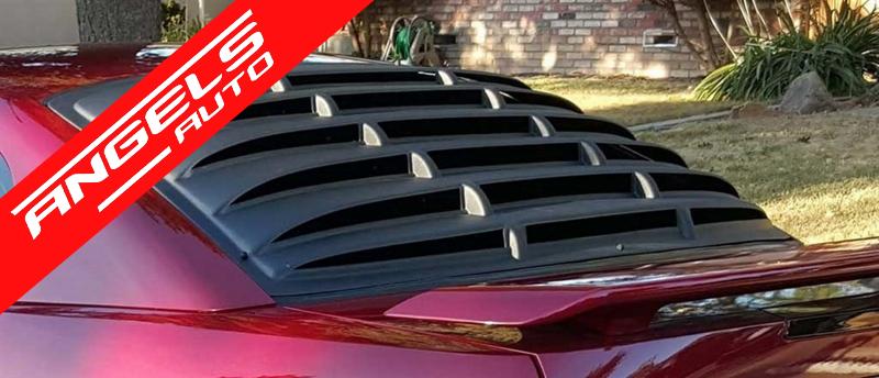 Ornament Striat Luneta compatibil cu Ford Mustang (2015-2019) PFT Design - imagine 7