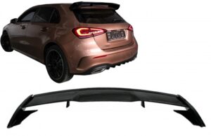 Eleron compatibil cu Mercedes A-CLASS Hatchback W177 (2018-up) A45 Design Negru
