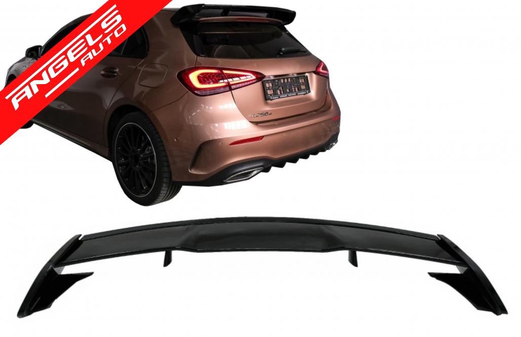 Eleron compatibil cu Mercedes A-CLASS Hatchback W177 (2018-up) A45 Design Negru