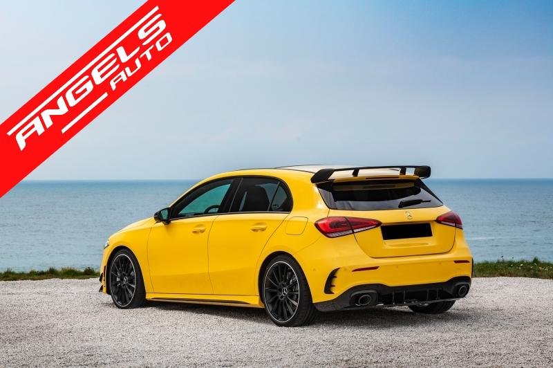 Eleron compatibil cu Mercedes A-CLASS Hatchback W177 (2018-up) A45 Design Negru - imagine 5