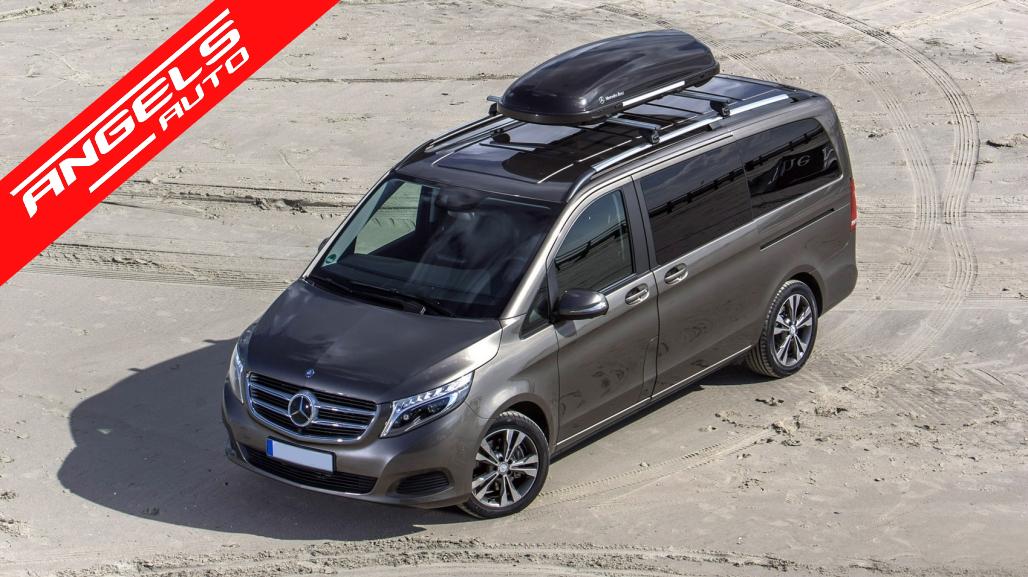 Bari Longitudinale compatibile cu Mercedes V-Class W447 (2014-up) Ampatament Lung - imagine 6
