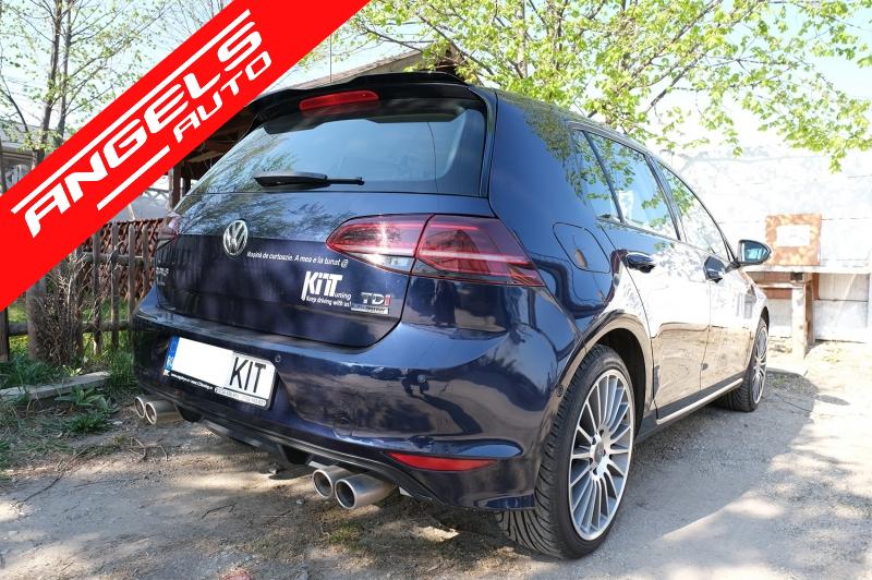 Eleron Luneta compatibil cu VW compatibil cu Golf 7 & 7.5 (2012-2020) Facelift GTI Piano Black - imagine 5