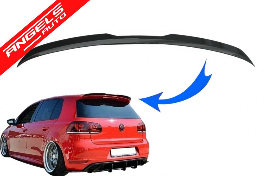 Eleron Luneta Add On compatibil cu VW compatibil cu Golf 6 GTI / R MK6 (2008-2012) Negru Lucios - imagine 5