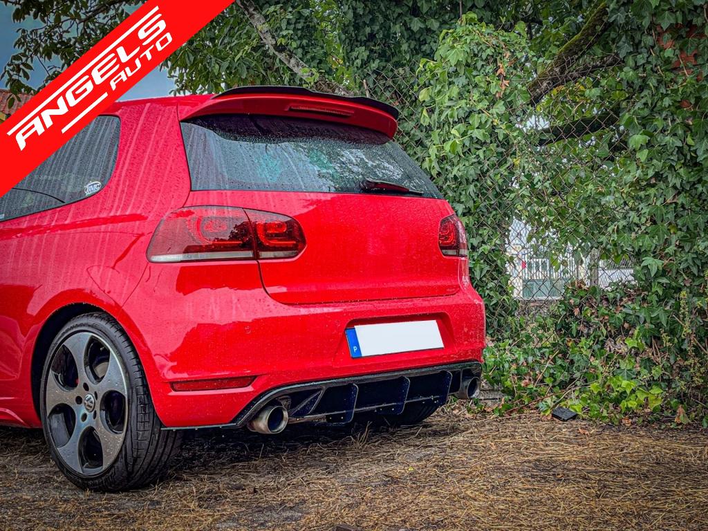 Eleron Luneta Add On compatibil cu VW compatibil cu Golf 6 GTI / R MK6 (2008-2012) Negru Lucios - imagine 6