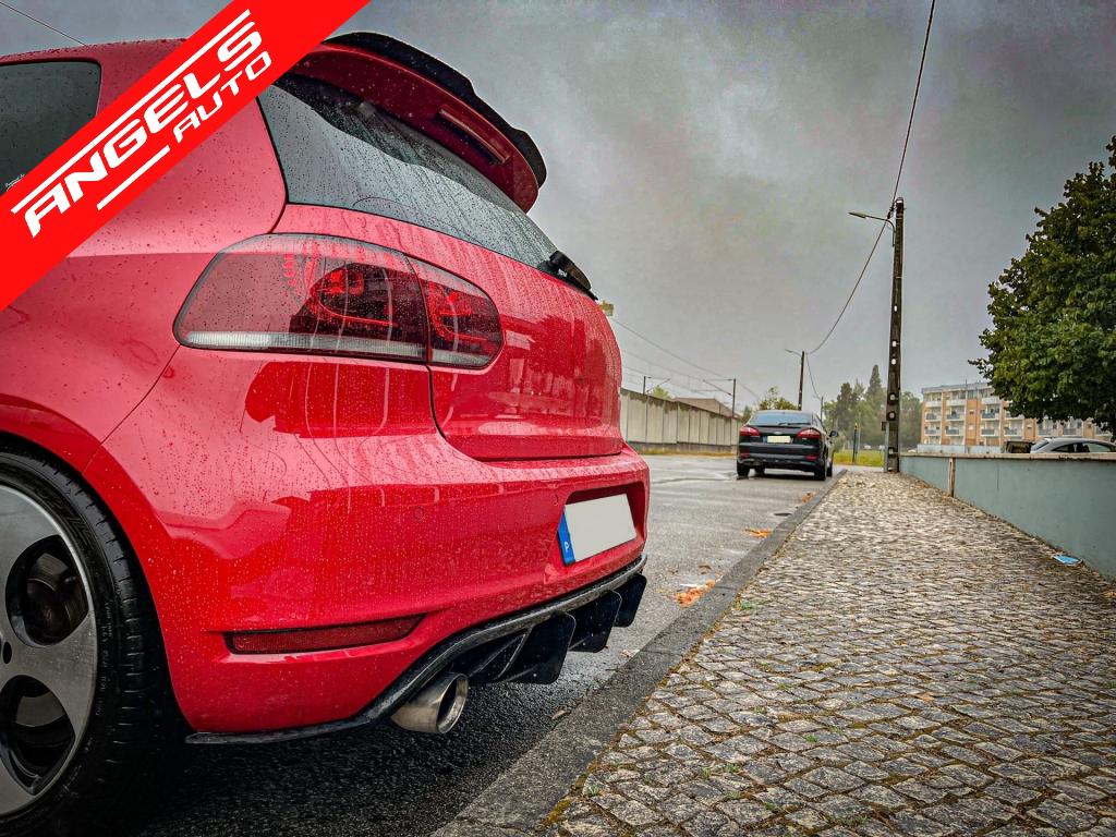 Eleron Luneta Add On compatibil cu VW compatibil cu Golf 6 GTI / R MK6 (2008-2012) Negru Lucios - imagine 7