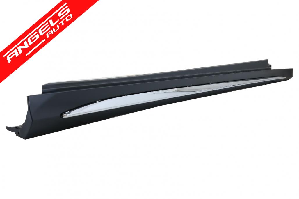 Praguri Laterale compatibile cu Mercedes C-Class W205 S205 (2014-2020) Sport C63 Look - imagine 3