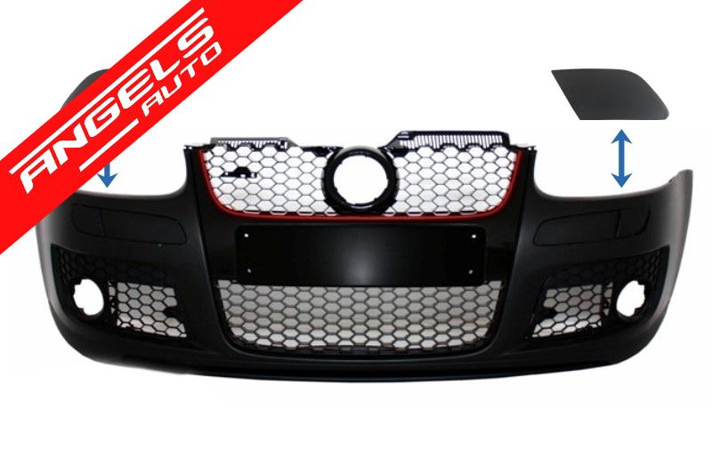 Capace Spalatoare Faruri Bara fata compatibile cu VW Golf 5 (2003-2007) GTI Look