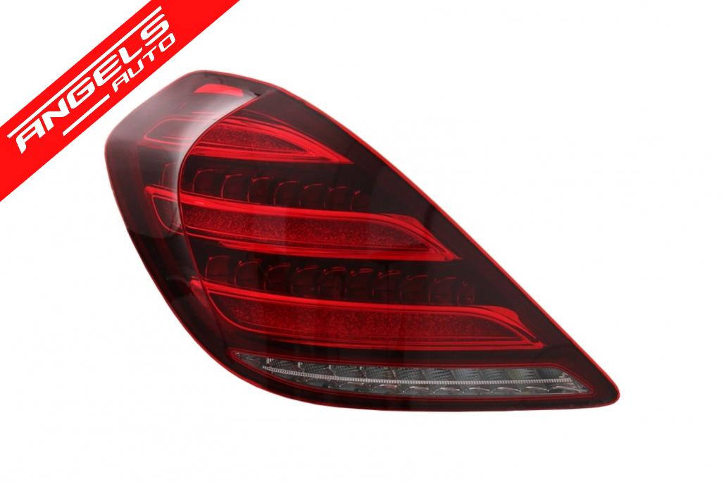 Stopuri Full LED compatibile cu Mercedes W222 (2013-2017) Semnalizare Dinamica Facelift Look - imagine 2