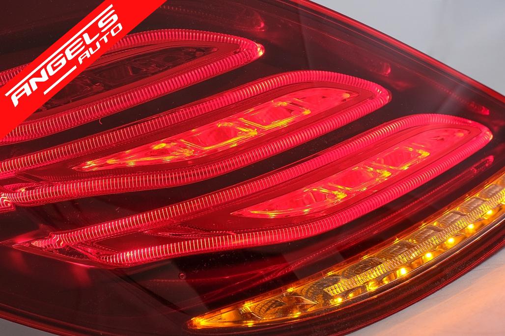 Stopuri Full LED compatibile cu Mercedes S-Class W222 (2013-2017) Facelift Design - imagine 3