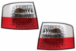 Stopuri compatibile cu Audi A6 4B C5 Avant Station (12.1997-01.2005) Rosu Alb LED